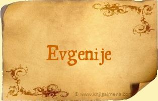 Ime Evgenije